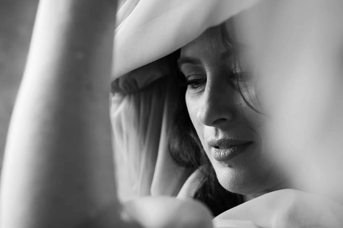 close up image of woman's face