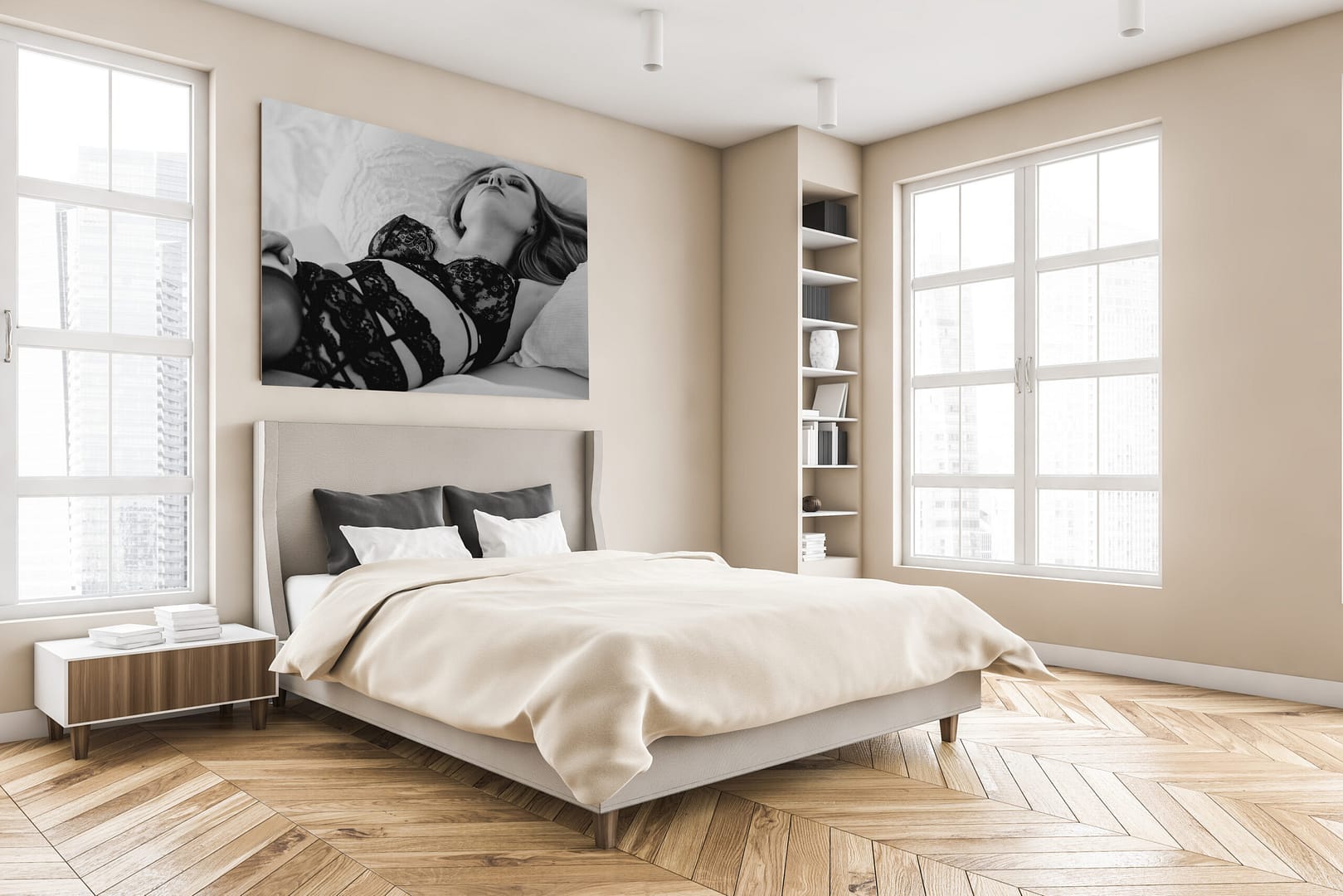 Turn Your Boudoir into an Art Gallery | Mateus Studios
