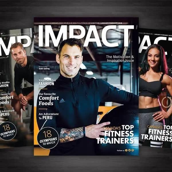 Vancouver Personal Trainer Personal Brand Photoshoot Magazine Cover