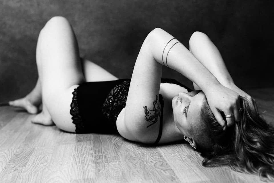 Self expression through tattoos and boudoir photography