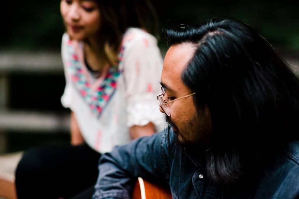A brother and sister band branding session in North Vancouver